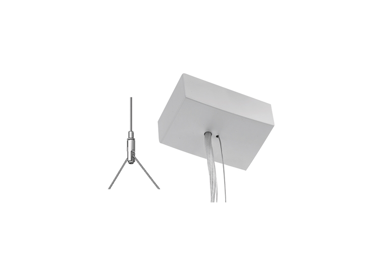 Pxf Lighting Elektrisk Upphangning Y Grå Px0922043