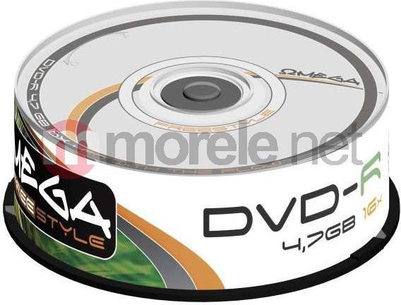 Omega Dvd-R 4,7 Gb 16X 25 Stk (56675)