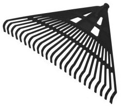 Profix Rake plast utan ram 430mm svart - 12255 | Trädgården - Trädgårdsredskap - Räfsor | GameStuff