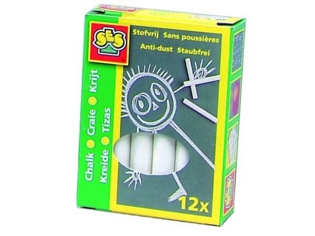 Ses Creative Crayons - 12 Stück Weiß