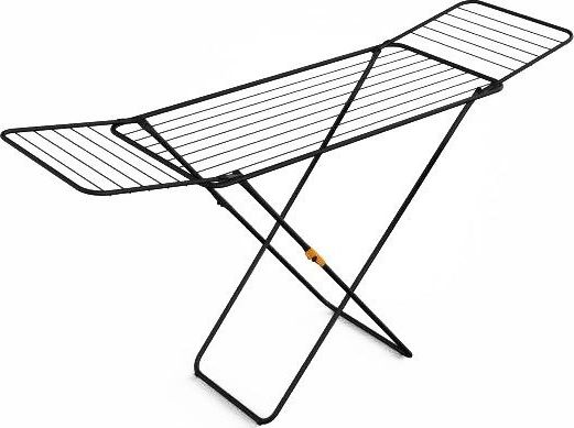 Rörets Sussi tørrestativ 18 m. tørreplads - Sort