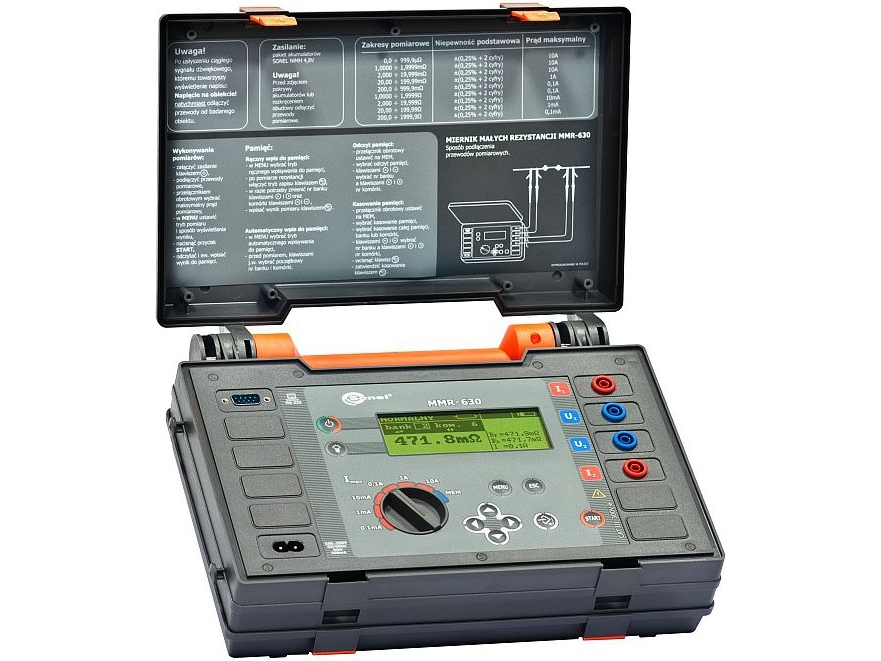 Sonel Mmr-630 Kleines Widerstandsmessgerät (Wmplmmr630)