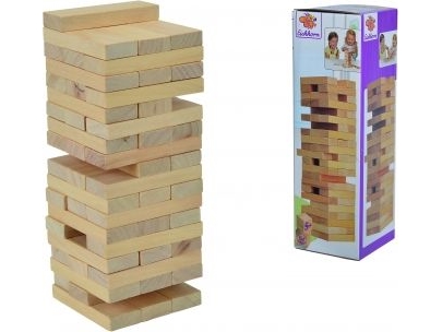 Eichhorn Wooden Tumbling Tower, Brætspil, Finmotorik (Smidighed), 5 År, Familiespil