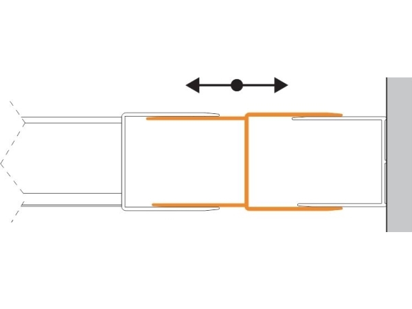 Sanplast Extended profile (661-A0037-38)