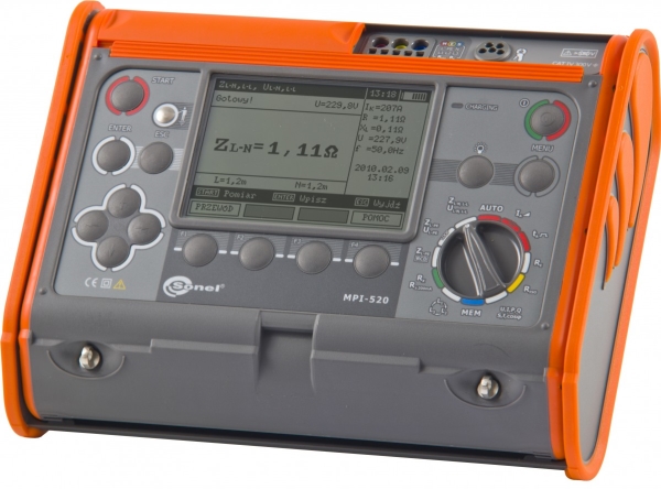 Sonel måler af elinstallationsparametre MPI-520 flerfunktionel (WMPLMPI520)