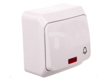 Schneider Electric Klokke Med Belysning Hvid Prima (Wde001015)