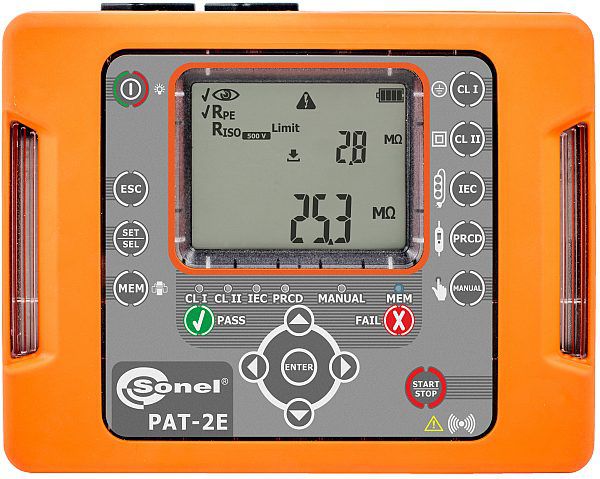 Sonel Prüfgerät Für Elektrische Gerätesicherheit Pat-2E (Wmplpat2e)