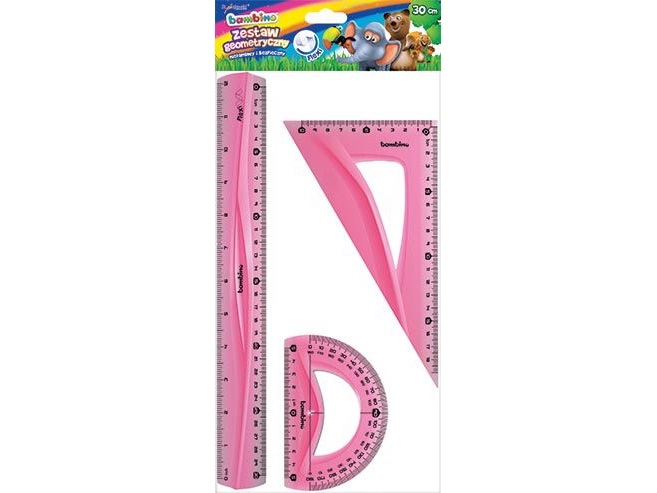Bambino Geometrisæt Bambino, 3 Dele, 30 Cm, Flexi