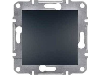 Schneider Electric 1-polig tryckknapp utan ram antracit (EPH0700171) | N - A | GameStuff