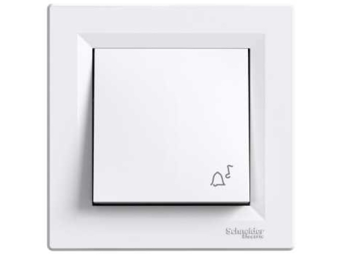 Schneider Electric Ringeknap Asfora Hvid (Eph0800221)