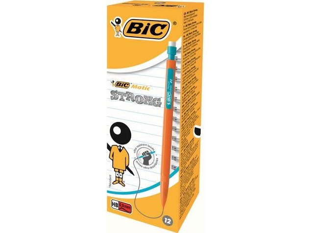 Heftklammern Bic Automatik-Bleistift Matic Strong 0,9Mm