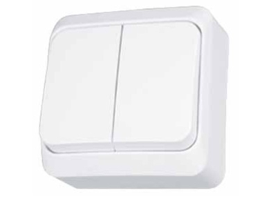 Schneider Electric Electric Prima Leuchtenschalter Weiß - Wde001050