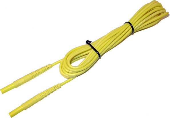 Målekabel 10 m gul /bananstik/ WAPRZ010YEBB