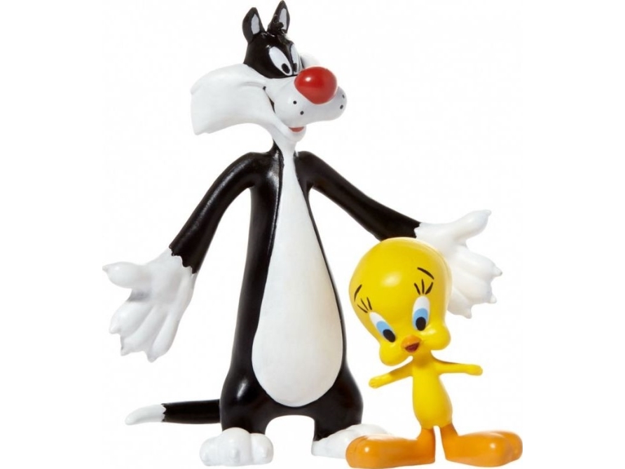 Figur NJCroce sæt med 2 figurer Skøre melodier – Sylwester og Tweety (LT 4806-V2)