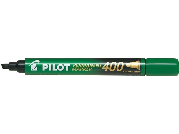 Pilot Permanent Marker 400, Grøn, Flerfarvet, 4 Mm, 4,5 Mm, 1 Stk