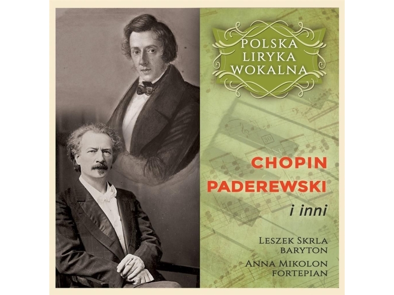 Polske vokaltekster: Chopin, Paderewski og andre CD