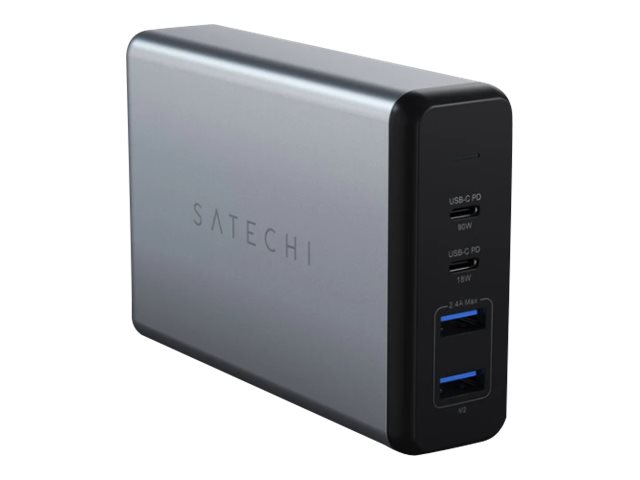 Satechi 108W Pro Usb-C Pd Desktop Ladegerät - Netzteil - Ac 100-240 V - 108 Watt - Ausgangsanschlüsse: 4