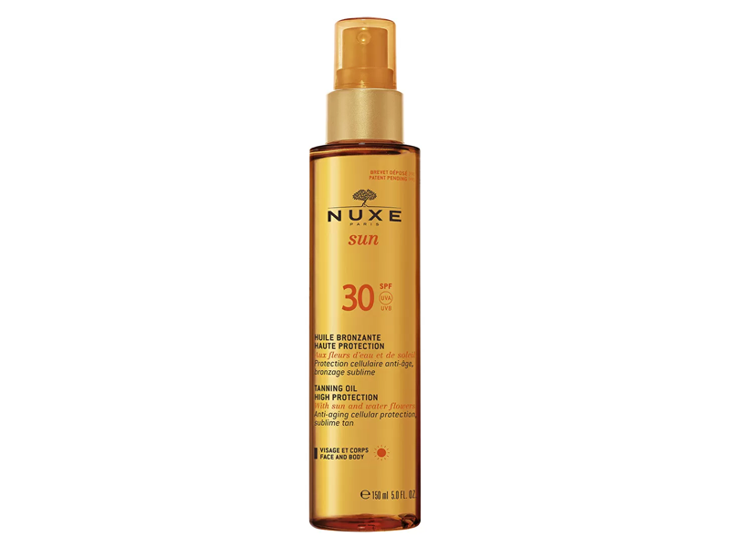 Nuxe Sololie, Ansigt & Krop, Spray Spf 30
