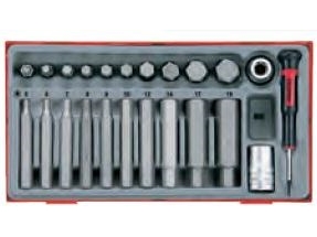 Tengtools Teng Tools Tthex23 Drehmomentdüsensatz 23 Teile.