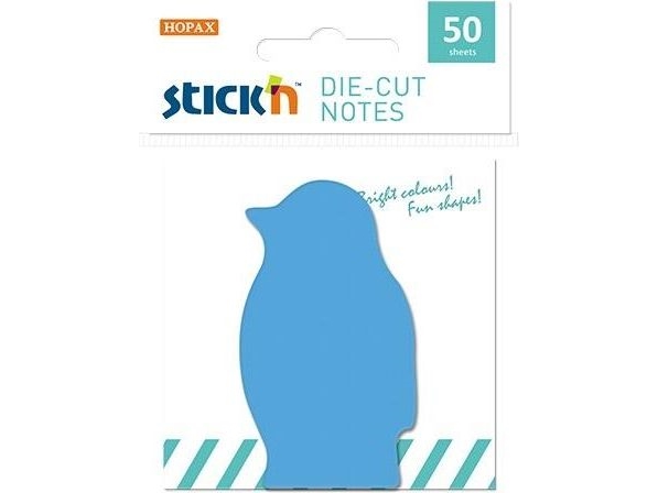 Stickn Penguin selvklæbende notesblok