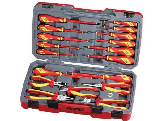 Teng Tools Set Of Pliers And Screwdrivers 1000V 18 Pcs. (17870-0100)