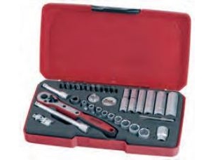 Tengtools Steckschlüssel-/Bits-Set T1436 1/4" 36-Tlg.