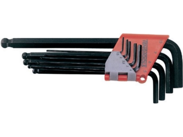 Teng Tools Sechskantschlüssel Typ L 1,5 - 10Mm Mit Kugel 9St. (117240101)