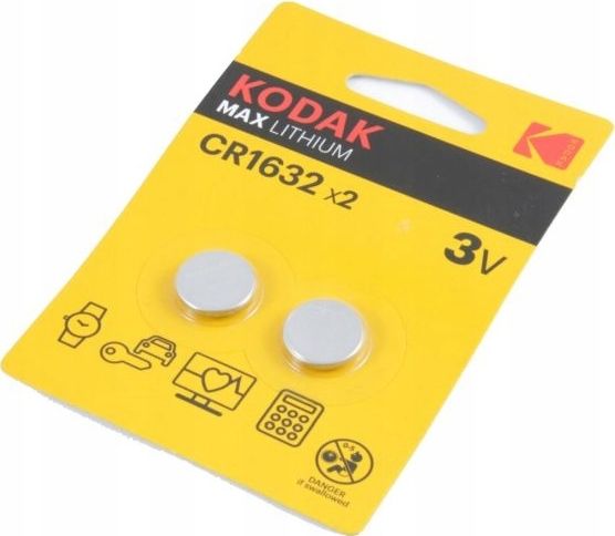 Kodak Max - Batterie 2 X Cr1632 - Li