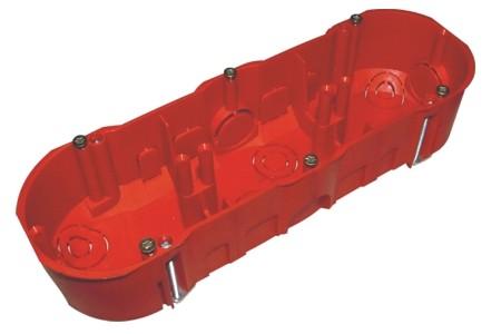 Dreifach-Montagedose Pawbol A.0041A, 68 X 46 Mm