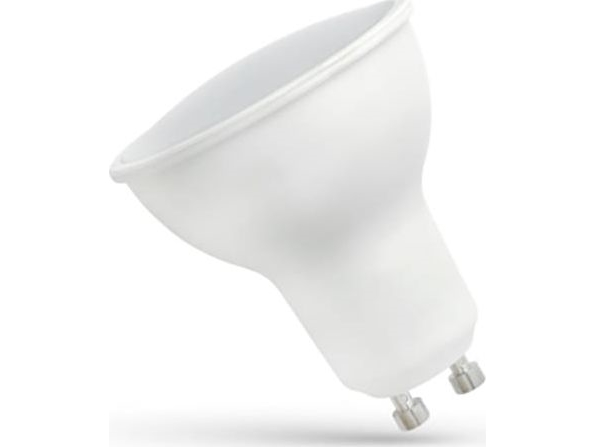 Spectrum Led-Lampe Gu10 4W Ww Smd - Milchfarbene Abdeckung (Warmweiß)