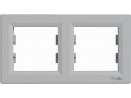 Schneider Electric Rahmen 2-Fach Waagerecht Anthrazit (Eph5800271)