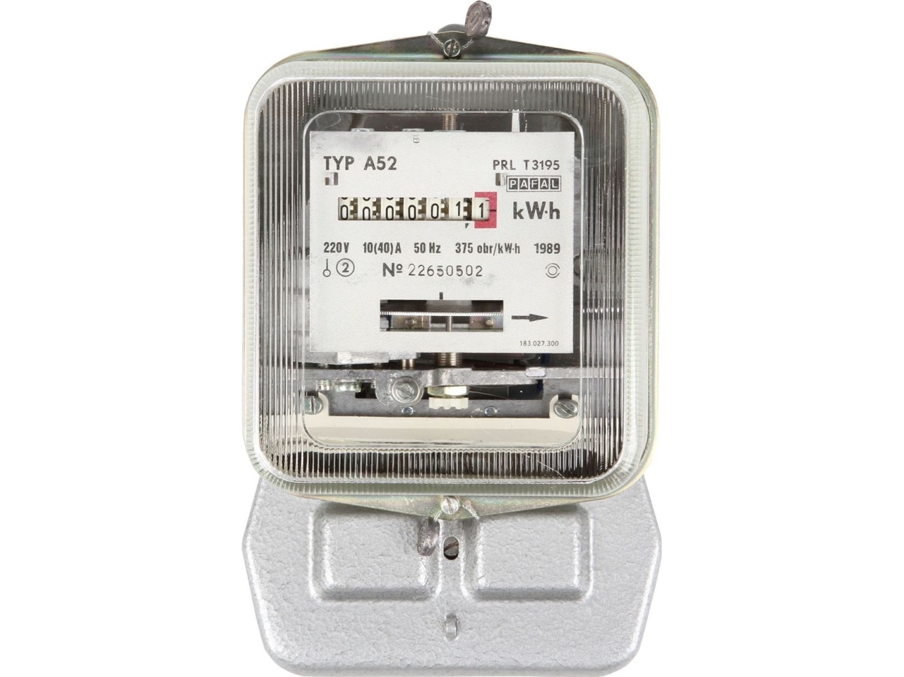 Elmätare 1-fas A52 10/40A 220V (renoverad / kalibrerad) | EL Artiklar - Verktyg för EL - Mätinstrument | GameStuff