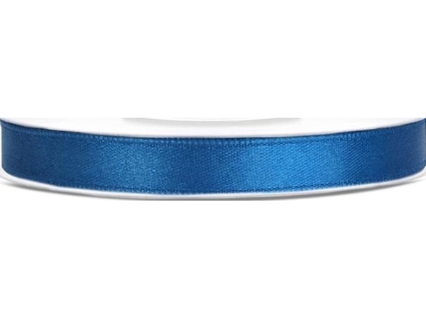 Blaues Satinband 6Mm