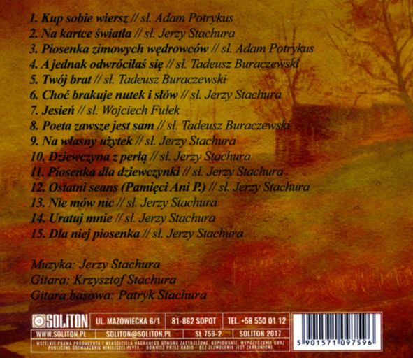 Jerzy Stachura - Osta Sobie Wiersz CD (Jerzy Stachura) (Jerzy Stachura)