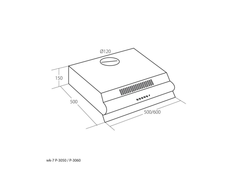 Akpo WK-7 P-3060 liesituuletin