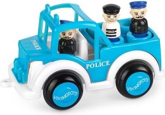 Viking Toys Jeep politibil med figurer Jumbo (045-1269)