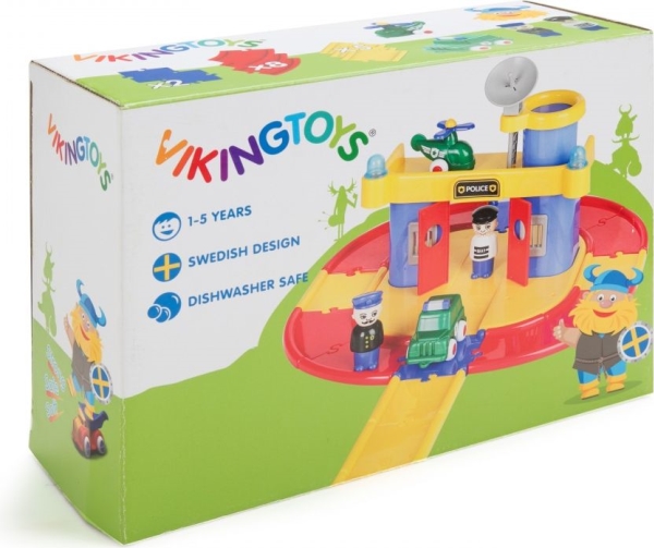Viking Toys Viking City politipost med figurer