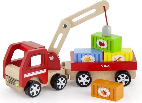 Viga Truck nosturilla ja perävaunulla (V50690)