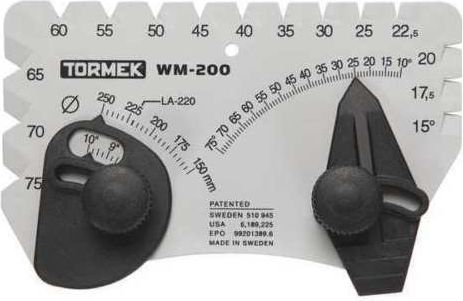 Tormek Winkelmesser Zum Einstellen Und Messen Von Schaufelwinkeln Wm-200 Tormek