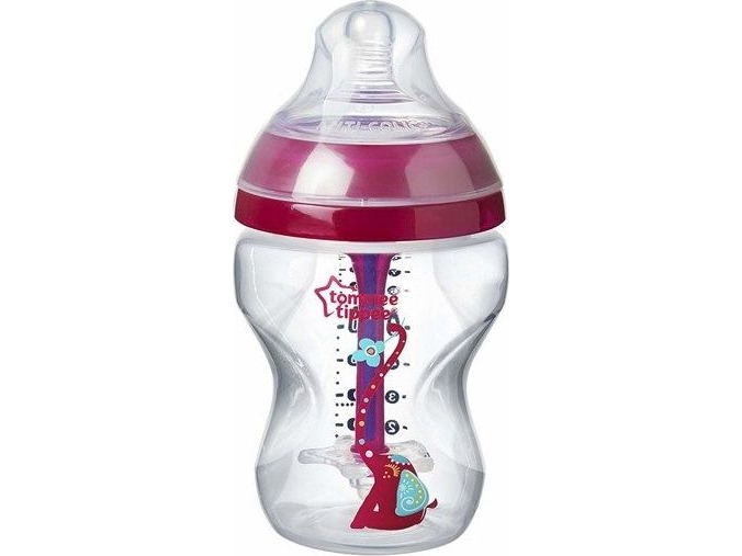 Billede af Tommee Tippee Anti-Colic Bottle Advanced Decorated 3M + 260Ml (42257675)