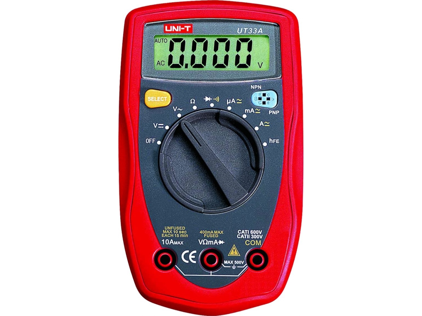 Uni-T Ut33a Universalmåler (Emu_Ut33a)