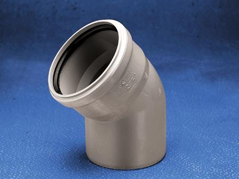Indvendig Kloakbue Wavin Optima, D110, 45°