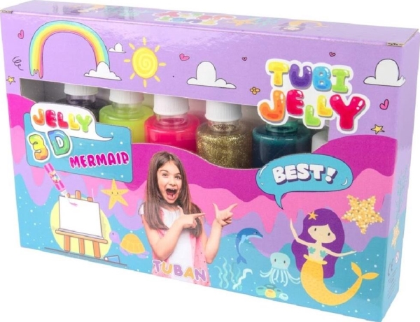 Tuban Tubi Jelly 6 Farben - Meerjungfrau