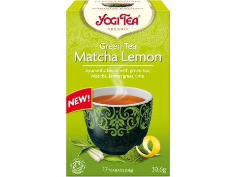 Yogi Tea Matcha Lemon 30.6g | Catering - Drycker - The | GameStuff