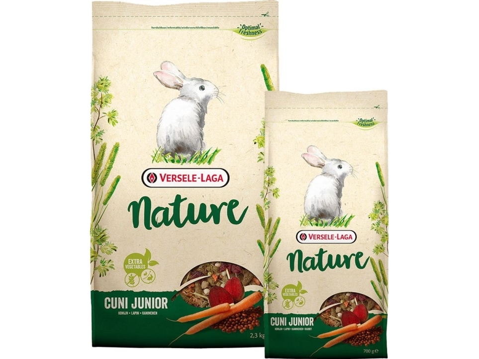Versele-Laga Cuni Junior Nature Futter Für Junge Kaninchen 2,3 Kg