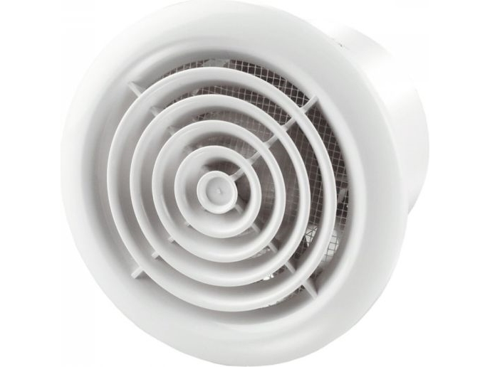 Vents Aksial Ventilator Ø100 14W 34Db Med Kuglelejer Hvid (100Pfl)