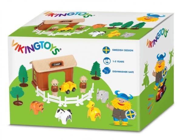 Viking Toys Viking City. Farm with figures 5568 (045-5568)