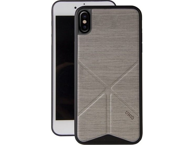 Uniq Uniq Dėklas Transforma Ligne Iphone X / Xs Pilkas / Pelenų Pilkas