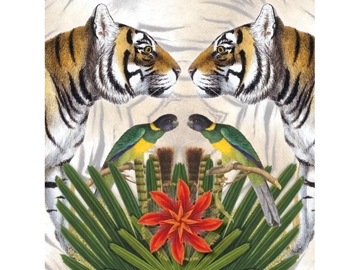 Billede af Museums & Galleries Karnet Kwadrat Z Kopert Bengal Tiger
