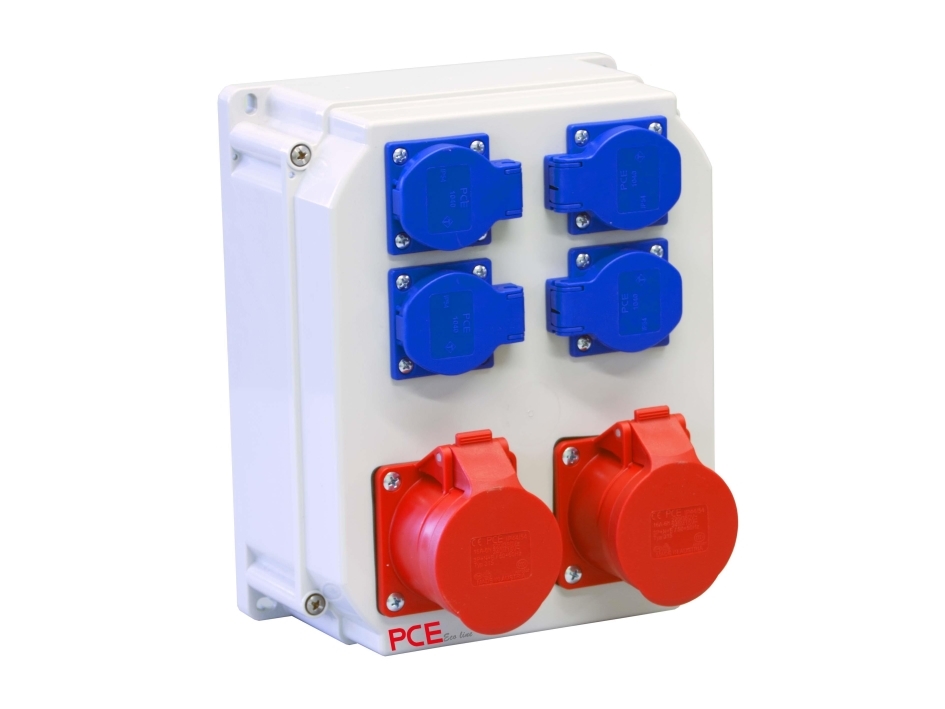 Stationäre Schaltanlage Pce Typ Świnoujście 2X16/5 4Gs 230V Ip54 Ecoline 90Eko005